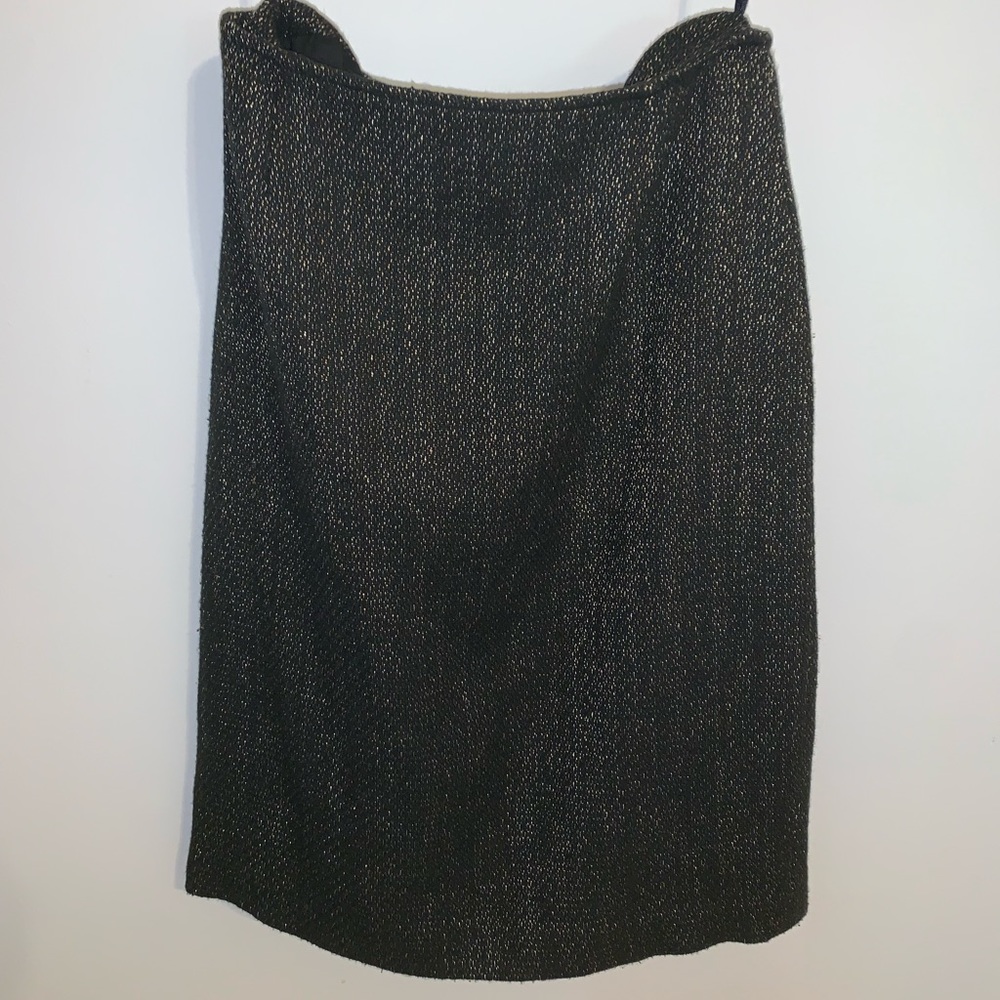 JONES NEW YORK BLACK TWEED SKIRT SIZE 6